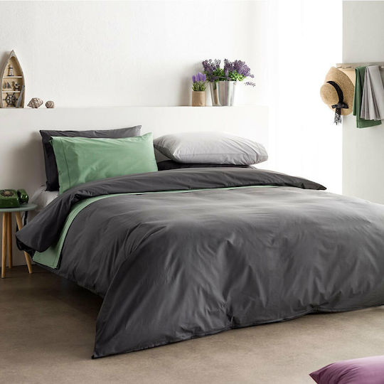 Vesta Home Плик за Завивка Памучен Единичен 170x240 Synthesis 502 Антрацит