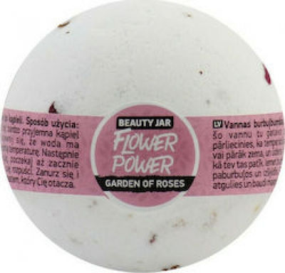 Beauty Jar Flower Power Bath Bombs with Fragrance Rose 150gr