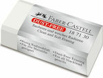 Faber-Castell Γόμα για Μολύβι Dust Free Μικρή Λευκή
