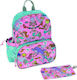 Laken Sirenas Schulranzen Rucksack Kindergarten mit Flaschenhalter Lila 25 x 11 x 33cm