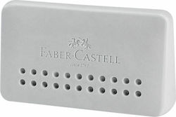 Faber-Castell Radiergummi für Bleistifte Grip 2001 Edge 1Stück Gray