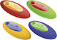 Faber-Castell Eraser for Pencil and Pen Oval with Plastic Handle (Μiscellaneous colours) 1pcs