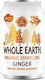 Whole Earth Αναψυκτικό Ginger με Ανθρακικό, Χωρίς Ζάχαρη, Βιολογικό σε Κουτί 330ml
