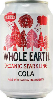 Whole Earth Κουτί Cola με Ανθρακικό Χωρίς Ζάχαρη / Βιολογικό 330ml