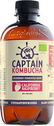 Captain Kombucha Bio Κομπούχα με Σμέουρο σε Υγρή Μορφή 400ml