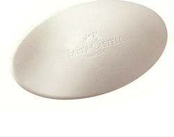 Faber-Castell Eraser for Pencil and Pen Kosmo Oval 1pcs White