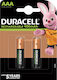 Duracell Презареждащи батерии AAA Ni-MH 900mAh 1.2V 2бр