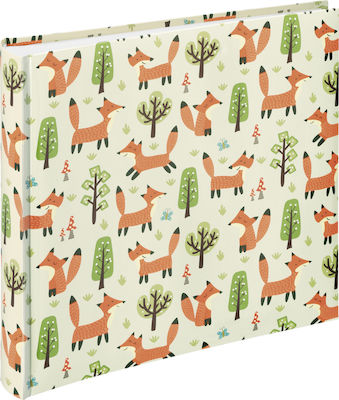 HAMA Children Photo Album with 100 Pages Multicolour Forest Fox 30x30cm