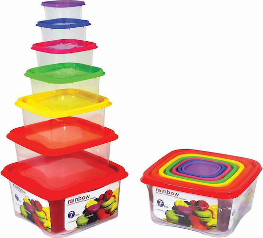 Sidirela Rainbow Mehrfarbige 7 Stücke