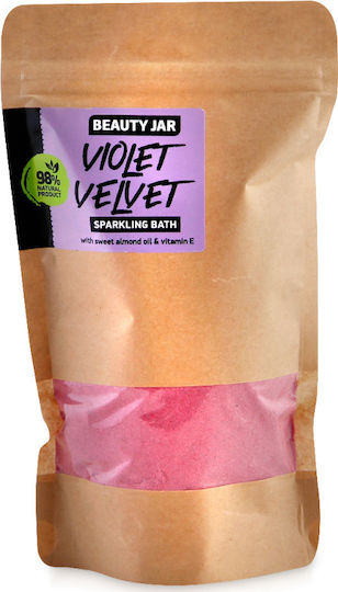 Beauty Jar Sare de baie Violet Velvet sub formă de pudră cu parfum Violet 250gr