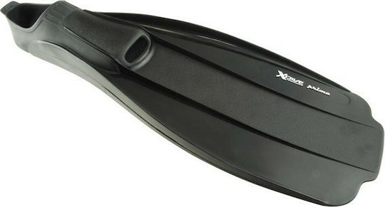 XDive Flippers Swimming Prima 63133 Black Black