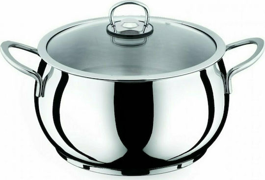 Homeplus Capri Βαθιά Ανοξείδωτη Κατσαρόλα 2.8lt / 20cm