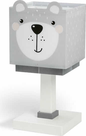 Ango Детска Лампа Портатив Little Teddy Сив 15x15x30εκ.