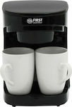 First Austria Filter Coffee Machine 450W Black