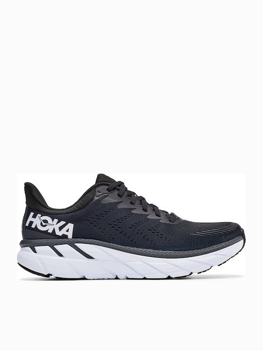 Hoka Clifton 7 Ανδρικά Αθλητικά Παπούτσια Running Μαύρα