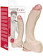You2Toys Realistixxx Real Stallion Glass Dildo with Balls and Suction Cup Flesh 27.5cm