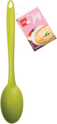 Shallow Kitchen Spoon Nylon Green 1pcs