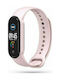 Tech-Protect Iconband Strap Silicone with Pin Pink (Mi Smart Band 5/Mi Smart Band 6)