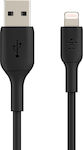 Belkin USB-A to Lightning Cable 12W Black 2m (CAA001bt2MBK)