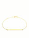 14K Gold bracelet "Secret ID"