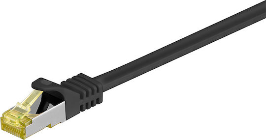 Goobay S/FTP Kat.7 Ethernet Netzwerkkabel 1,5m Schwarzes