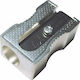 Eisen Metallic Pencil Sharpener Gray Ασημί