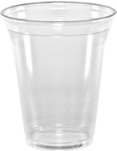 Ready Disposable Cup Plastic Transparent 330ml 50pcs