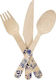 Cutlery Blue - White