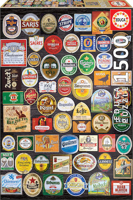 Puzzle Labels Collage 2D 1500 Pieces