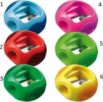 Lyra Groove Plastic Pencil Sharpener Barrel (Μiscellaneous Colours)