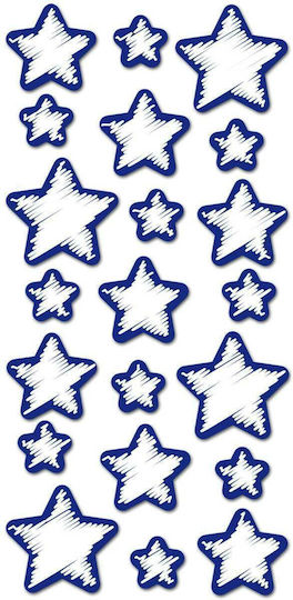 Ango Kids Foam Vinyl Glow-in-the-Dark Wall Sticker Glow Star S 21pcs