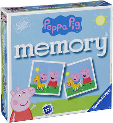 Ravensburger Joc de Masă Peppa Pig Memory pentru 2+ Jucători 4+ Ani