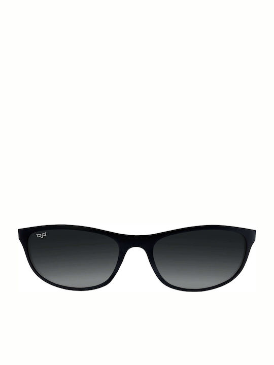OJO Sunglasses Sport Ollo Unisex Γυαλιά Ηλίου με Μαύρο Κοκκάλινο Σκελετό και Μαύρο Ντεγκραντέ Polarized Φακό 12OMN73187