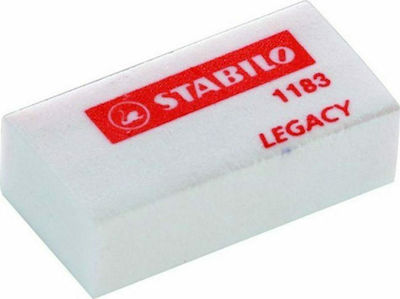 Stabilo Γόμα για Μολύβι Legacy 1183 Λευκή