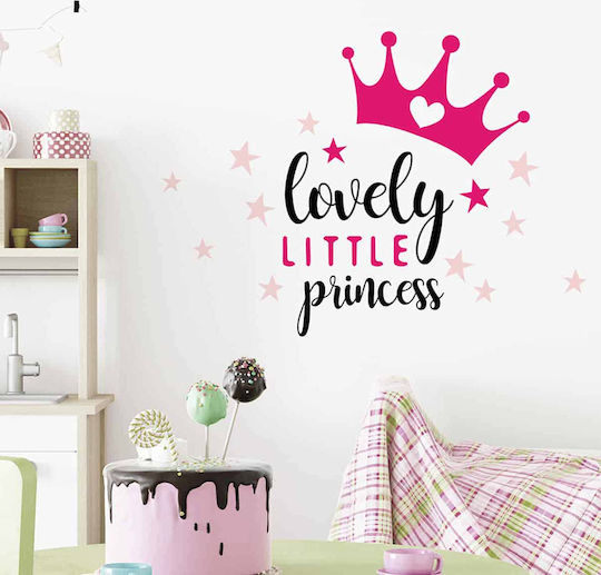 Ango Kids Vinyl Wall Sticker Lovely Princess 17pcs