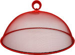 Cuisine Elegance 79242 Food Cover made of Plastic 30cm in Red Color 1pcs
