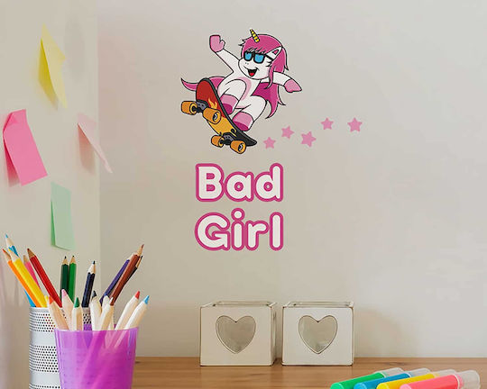 Ango Παιδικό Διακοσμητικό Αυτοκόλλητο Τοίχου Bad Girl XS 15.5x34εκ. 8τμχ