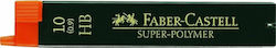 Faber-Castell 12 Pencil Leads Super Polymer Thickness 1mm Type HB