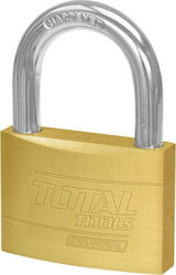 Total Steel Padlock Brass with Key 50mm 1pcs