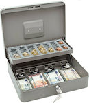 WeDo Cash Box with Lock Gray Standard Plus