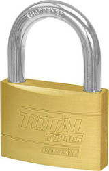 Total Steel Padlock Brass with Key 60mm 12pcs