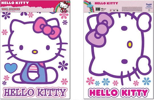 Ango Детска стикерна за стена Стена Hello Kitty XL