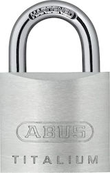 Abus Titalium 54ΤΙ/30Β Stahl Vorhängeschloss Messing mit Schlüssel 30mm 1Stück