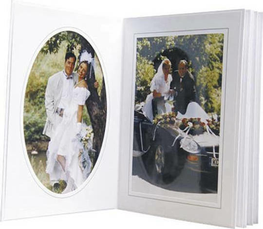 Daiber Wedding Album Passepartouts Suitable for Photos 13x18cm White 13x18cm