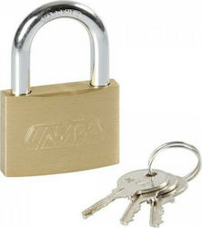 Lampa Standard Padlock Brass with Key 60mm 1pcs