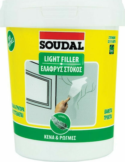 Soudal Light Filler Chit de spumă Pregătit Alb 900ml