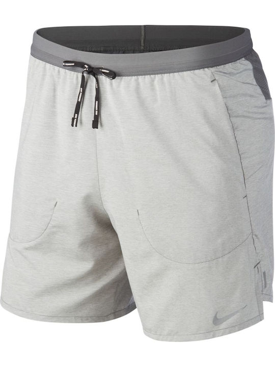 Nike Flex Stride Men's Sports Dri-Fit Monochrome Shorts Gray