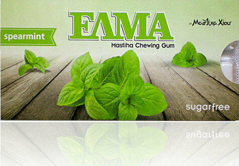 Elma Chewing gum with Flavor Spearmint No Added Sugar 1pcs 13gr
