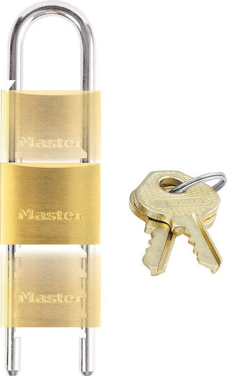 Master Lock 1950EURD Steel Padlock Lengthened Adjustable with Key Variable Length 50mm 1pcs