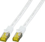 EFB S/FTP Cat.7 Cable 1m Λευκό